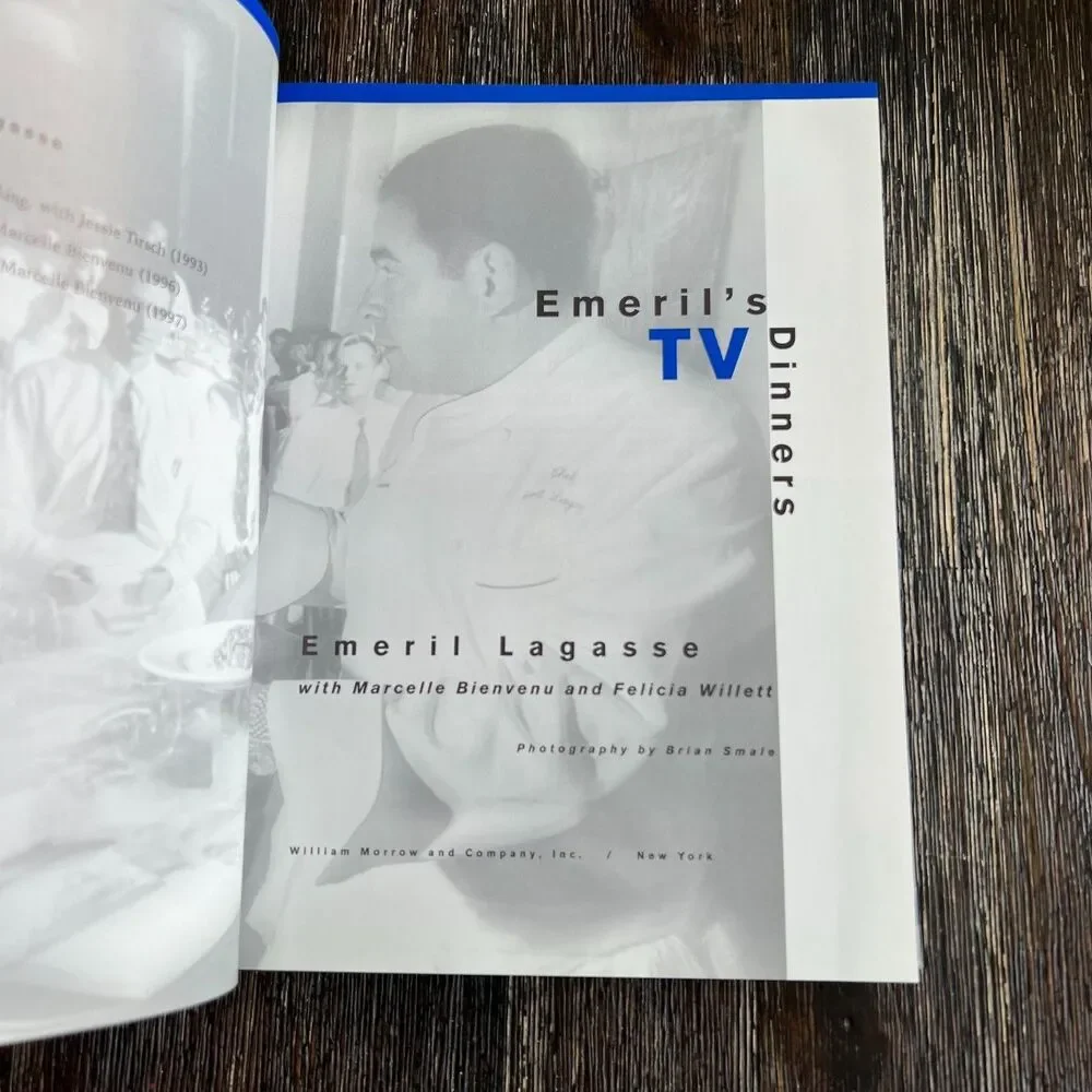 Emeril's TV Dinners Kickin It Up a Notch Emeril Lagasse Cookbook Signed